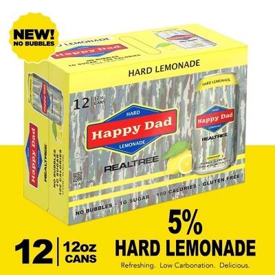 Happy Dad Hard Lemonade - 12pk/12 fl oz Cans
