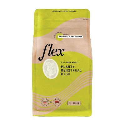 Flex Plant + Menstrual Discs - 12ct
