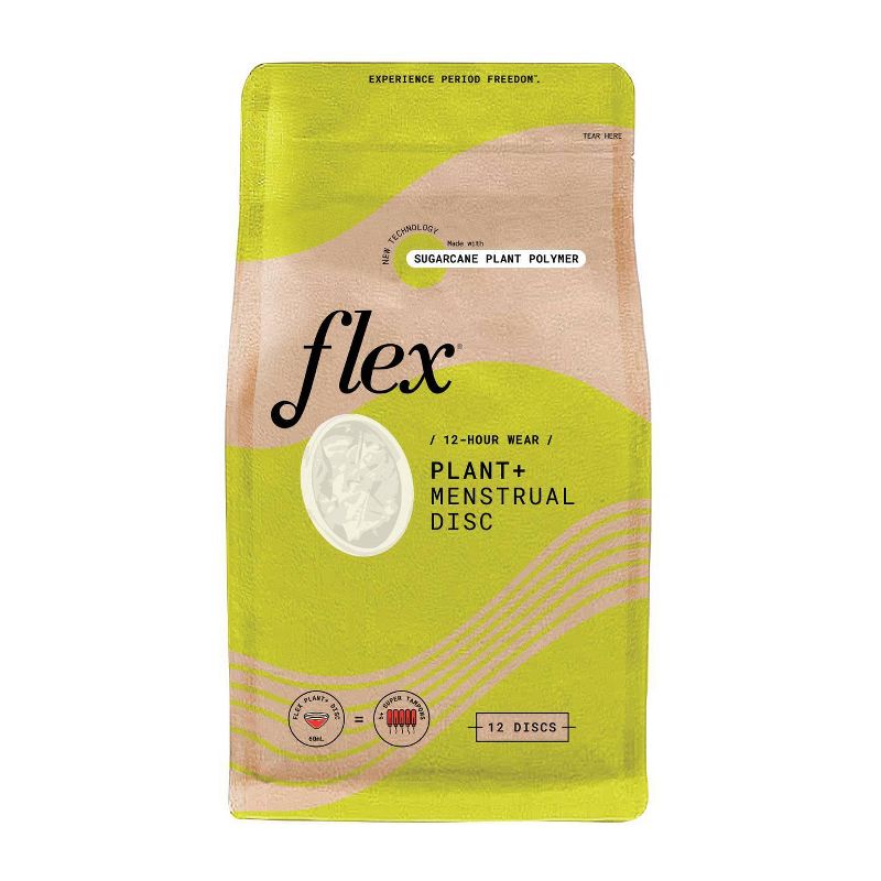 Flex Plant + Menstrual Discs - 12ct, 1 of 6