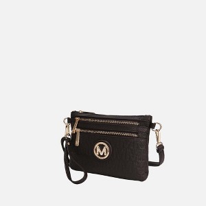 MKF Collection Roonie Milan M Signature Crossbody Wristlet Bag by Mia K - 1 of 4