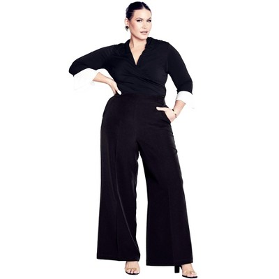 Avenue Women's Plus Size Roselyn Wrap Top