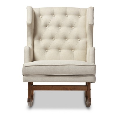 tufted wingback rocker