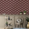 Nicole Miller Guepardo Oxblood Peel & Stick Wallpaper - 2 of 4