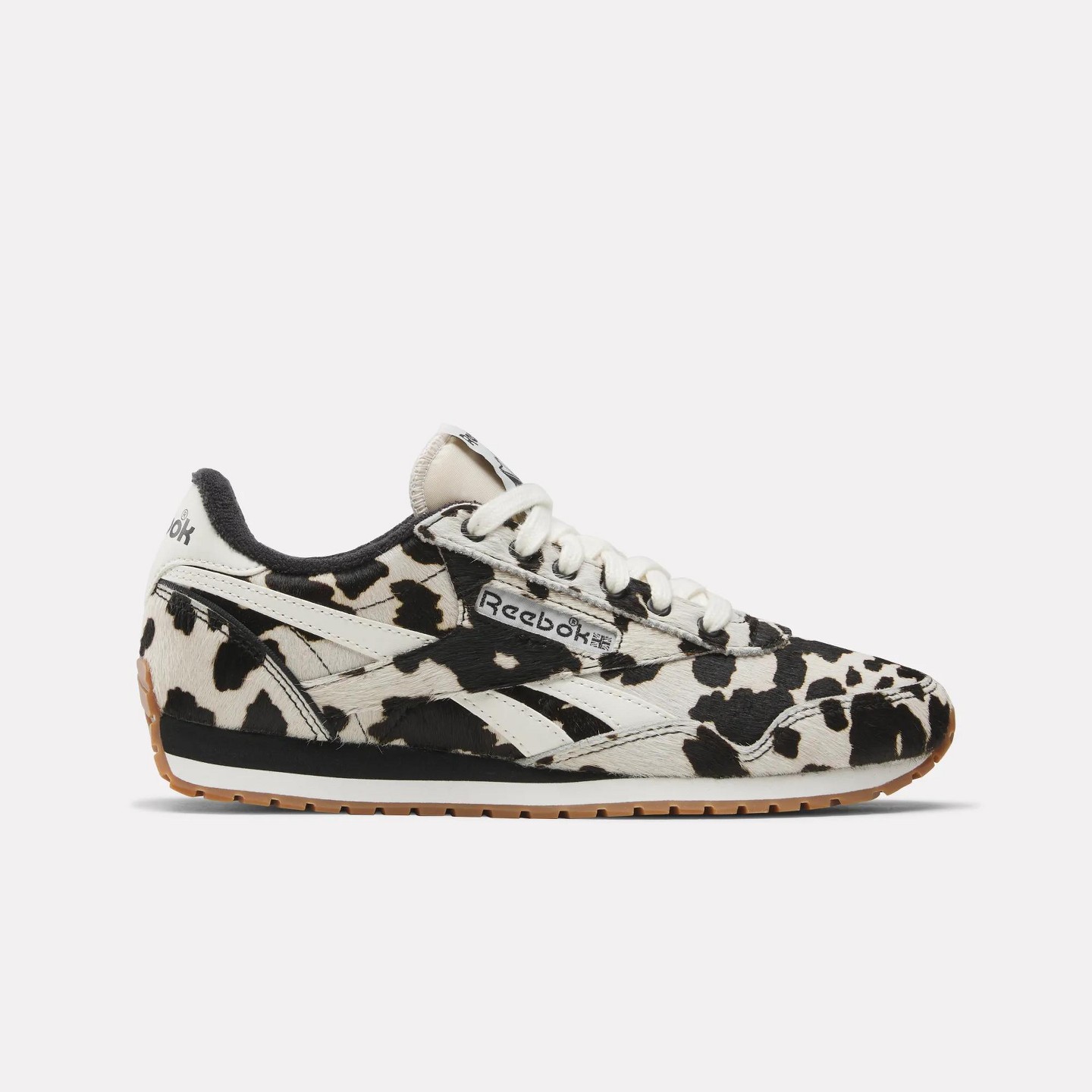 Женские кроссовки Reebok Classic AZ Shoes Size 6.5 Cow/Black/Chalk, цвет: Чёрный — фото 1