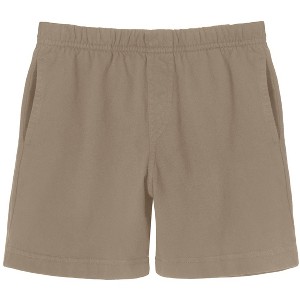 City Threads USA-Made Cotton Boys Soft Above-Knee Side Pocket Shorts, UPF 50+ - 1 of 4