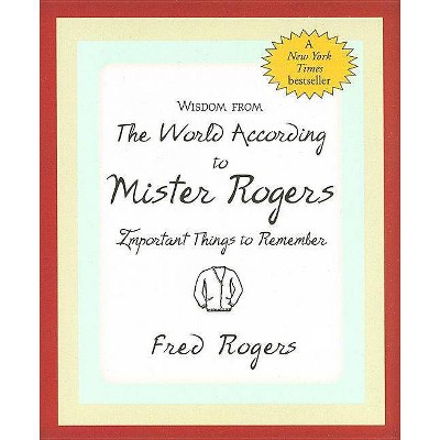 Wisdom from the World According to Mister Rogers - (Charming Petites) (Hardcover)