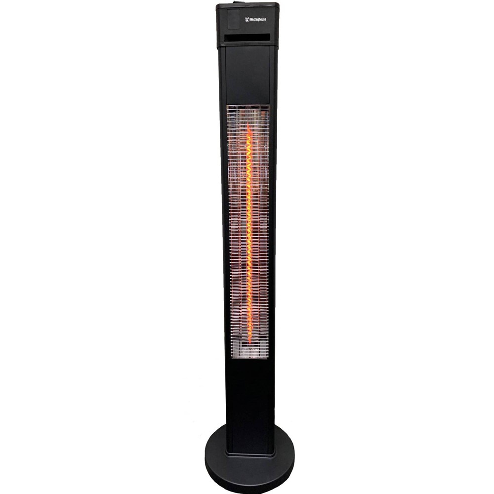 Photos - Patio Heater Westinghouse Freestanding Tower Infrared Electric Outdoor Heater - Black  