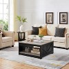 Yaheetech Wood Coffee Table with Storage for Living Room, Gray - 2 of 4