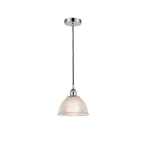 Arietta - 1 Light Cord Hung Mini Pendant In Industrial Style-8.75 Inches Tall and 8 Inches Wide - 1 of 1