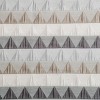 Geometric Room Darkening Semi-Sheer Jacquard Grommet Curtain Panel Set by Blue Nile Mills - 2 of 4