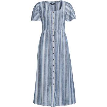 Hope & Henry Girls' Tiered Wrap Dress (pale Pink Linen, 4) : Target