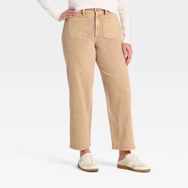 Pantalón recto estilo marinero para mujer - Universal Thread™ Malva 4