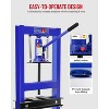 Hydraulic Shop Press 6 Ton, 13001LBS H-Frame Press with Movable Plates - for Garage & Professional Metalworking - 2 of 4