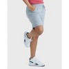 Hanes Women's French Terry Bermuda Shorts, 11" - 2 of 4