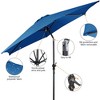 Costway 10ft Patio Umbrella Outdoor W/ 59 LBS Heavy-Duty Round Umbrella Stand - 3 of 4