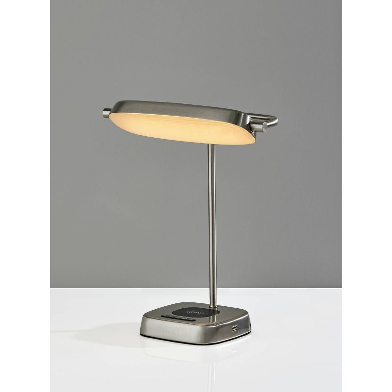 Radley Charge Table Lamp with Smart Switch Silver (Includes LED Light Bulb) - Adesso, 4 of 8