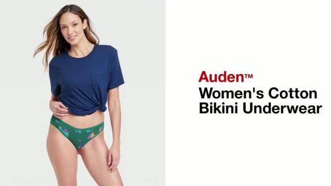 Women's Cotton Bikini Underwear - Auden™, 2 of 6, play video