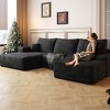 Dewdrop Cloud Sectional Couch Sofa ,Modern Modular Sofa with Deep Seat, Upholstered Couches for Living Room Bedroom,No Assembly Required - 2 of 4