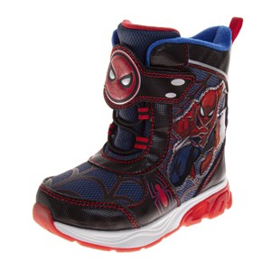 JOSMO Favorite Characters Snow Boots - Sonic the Hedgehog, Minnie Mouse, Frozen Elsa, Spider-Man & Lightning McQueen (Toddler/Little Kids) - 1 of 4