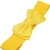 Allegra K Women Elastic Belt Wide Stretchy Cute Bowknot Wedding 2 Pcs - 3 of 4