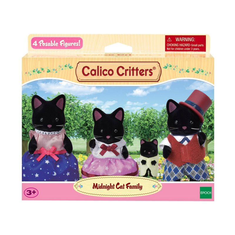 Calico Critters Midnight Cat Family Playset, 5 of 6