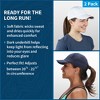 TrailHeads UV Protection Running Hats for Women 50+ UPF - Summer Baseball Cap - Tennis, Golf - 3 of 4