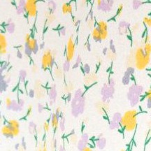 ivory ditzy floral