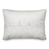 Creative Products Winter Town No Place Like Home 20 x 14 Indoor / Outdoor Pillow - 2 of 3