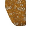 Holli Zollinger Kalami Floral Memory Foam Bath Rug Tan - Deny Designs: Microfiber, Machine Washable, 1'9"x2'10" - 2 of 3
