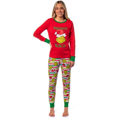 Dr. Seuss The Grinch Matching Family Pajama Sets, 2-Piece, Women's