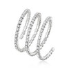Ross-Simons 0.33 ct. t.w. Diamond Flexible Wrap Ring in Sterling Silver - 3 of 4