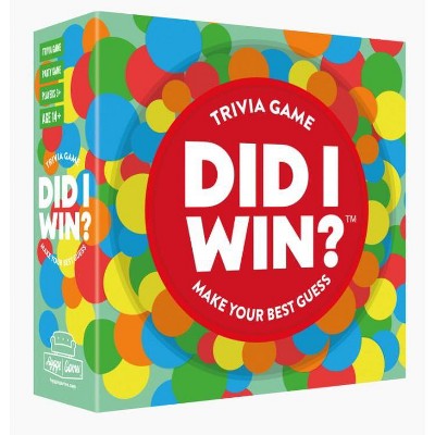 Did I Win? Board Game