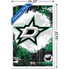 Trends International NHL Dallas Stars - Maximalist Logo 23 Framed Wall Poster Prints - 3 of 4