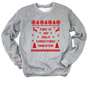 Simply Sage Market Women's Graphic Sweatshirt Ugly Christmas Sweater - 1 of 2