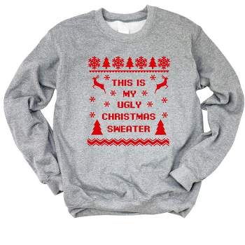 Simply Sage Market Women's Graphic Sweatshirt Ugly Christmas Sweater