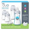 Chicco Duo Newborn Hybrid Baby Bottle Starter Gift Set with Invinci-Glass Inside/Plastic Outside - Neutral - 8pc - 2 of 4