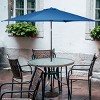 Costway 9FT Patio Umbrella Patio Market Steel Tilt W/ Crank Outdoor Yard Garden Blue - 3 of 4