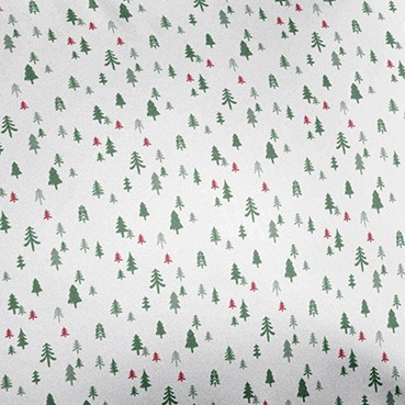 christmas trees red green