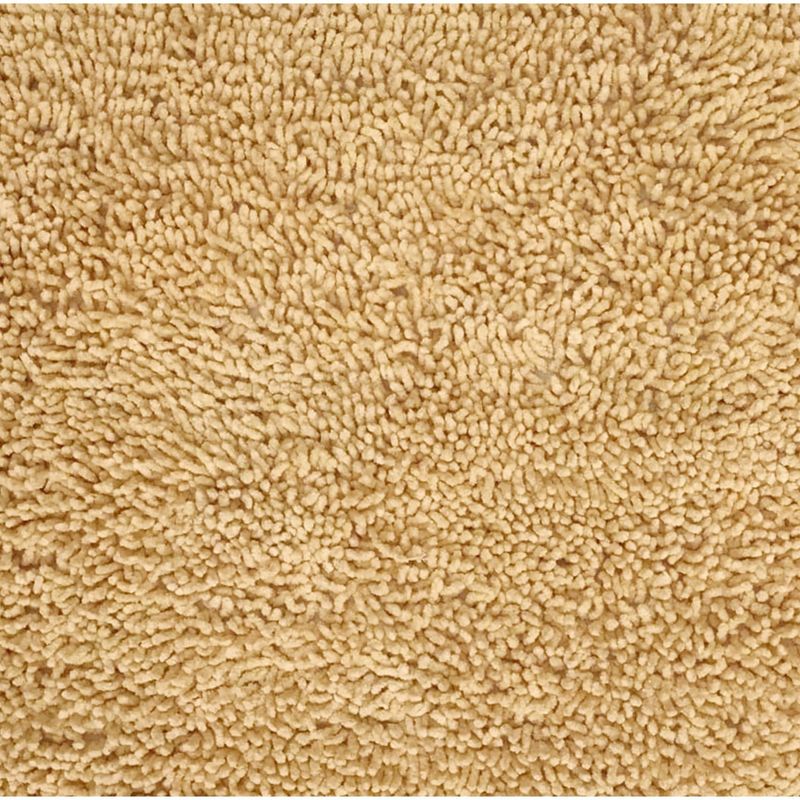 Fantasia Bath Rug Collection Cotton Shaggy Pattern Tufted Bath Rug - Home Weavers, 3 of 4