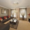 Tangkula Modern Crystal Chandelier Flush Mount Ceiling Light with Crystal Balls - 2 of 4