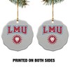 Loyola Marymount University Lions Porcelain Scalloped Holiday Christmas Tree Ornament - 2 of 4