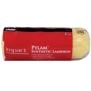 Linzer Impact Pylam Synthetic Lambskin 9 in. W X 1 in. Regular Paint Roller Cover 1 pk (Case of 12) - 1 of 1