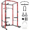 ODK Power Cage with LAT Pulldown, Multi-Functional Power Rack with Cable Pulley System, Squat Rack with Dip Bars, Weight Cage for Home Gym Equipment - 3 of 4