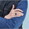 6mm Stainless Steel Wedding Band Ring Women Men Ginger Lyne Collection - 2 of 4