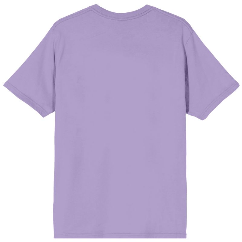 Chrome Baddie Y2K Trend Kawaii Chrome Lettering Crew Neck Short Sleeve Lavender Rose Women's T-shirt, 3 of 4