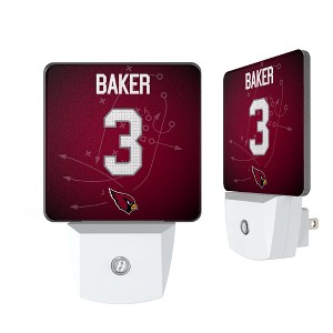 NFL Arizona Cardinals Players Game Tactic Night Light 2-Pack - 1 of 4