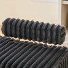 PAGED Sofa Chair Modern Ottoman Bench with Adjustable Back and Metal Legs, End of Bed Stool for Living Room, Bedroom, Entryway - 4 of 4