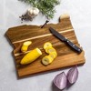 Rock & Branch Origins Oregon Cutting Board Brown: Acacia, Lightweight, Stamped Design, 14.5"x10.75" - 4 of 4