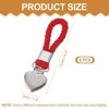 Unique Bargains Cotton Loop Metal Clothing Towel Storage Heart Shape Clips 4.3" 6 Pcs - 2 of 4