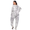 Plus Size 2 Piece Lounge Set - White Mark - 4 of 4